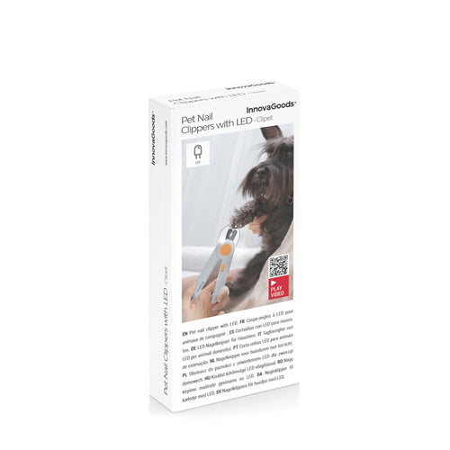 Cleste pentru unghii cu LED pentru animale Clipet InnovaGoods